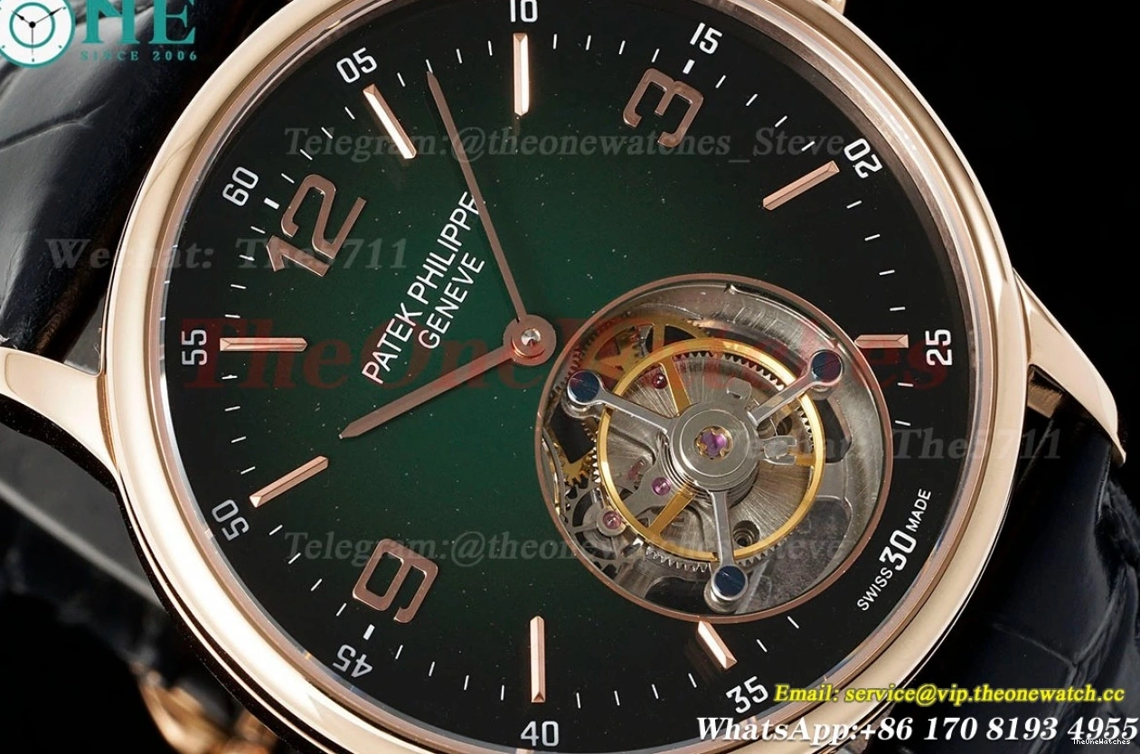 LE RG Complications RMSF Green Dial Tourb 43mm 0329